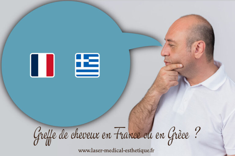 Greffe de cheveux en France ou en Grèce