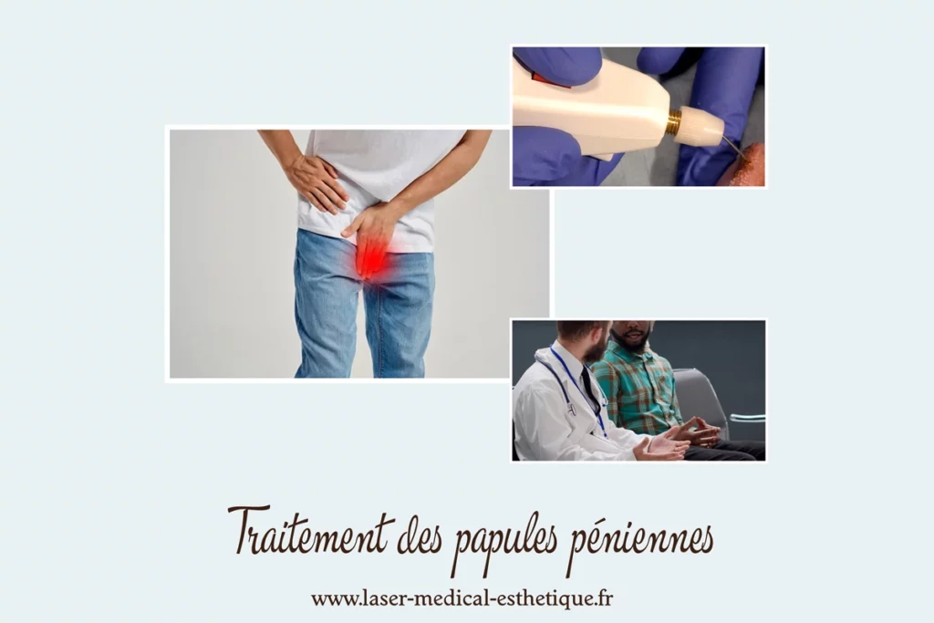 Traitement des papules péniennes