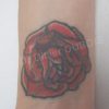 Tatouage fleur rose