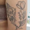 Tatouage fleurs